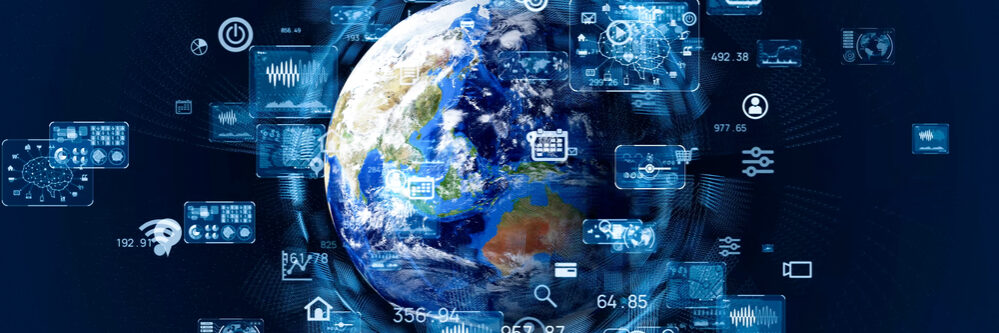 Global,Communication,Network,Concept.,Gui,(graphical,User,Interface).,*video,Version