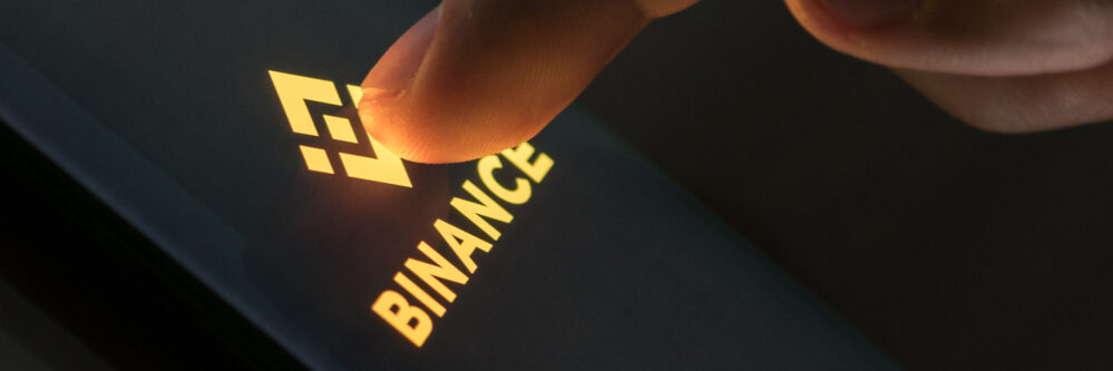 Kyrenia,,Cyprus,-,June,21,,2019:,Binance,Mobile,App,Running
