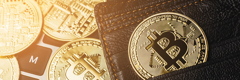 Group,Of,Bitcoin,Place,On,Wallet.,Online,Payment,Technology,,Digital