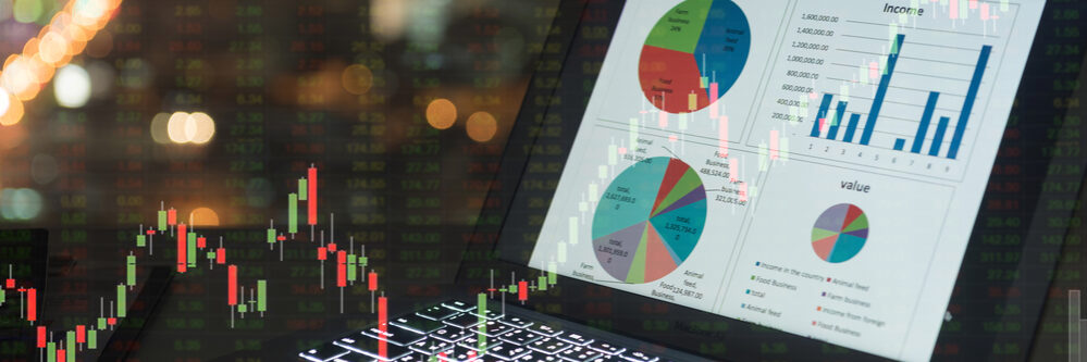 Investment,Portfolio,On,Screen,Laptop,Computer,With,Index,Stock,Market