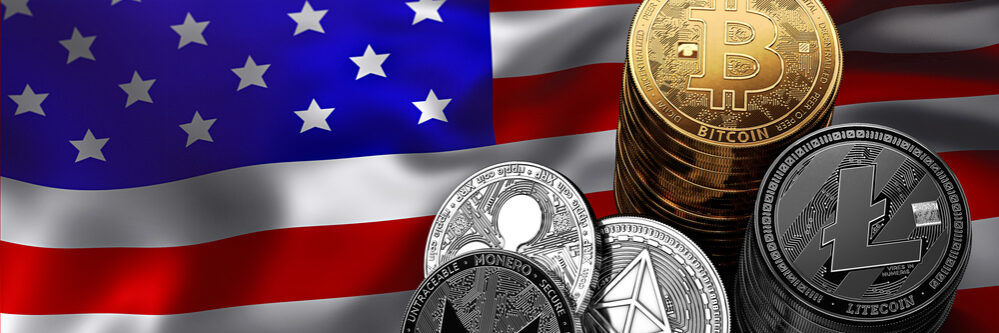 Stack,Of,Bitcoin,,Ethereum,,Litecoin,,Ripple,And,Monero,Coins,On