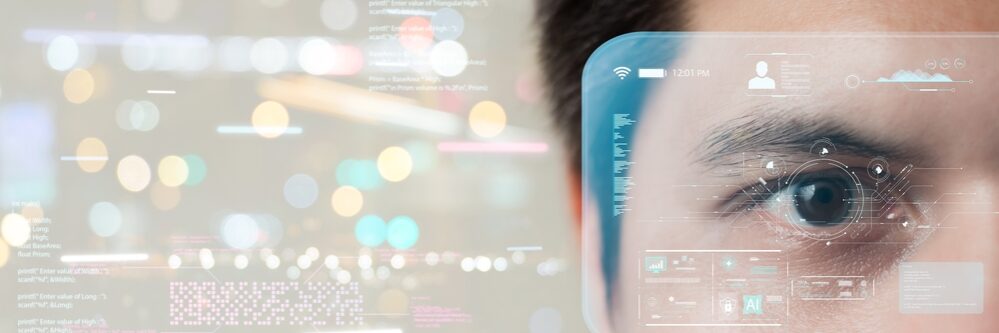 The,Metaverse,Universe,,Man,Wearing,Augmented,Reality,On,Virtual,Screen